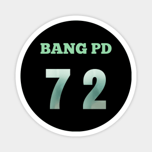 Bang PD 72 (BTS Bangtan Soyeondan HYBE Producer / Founder) Magnet